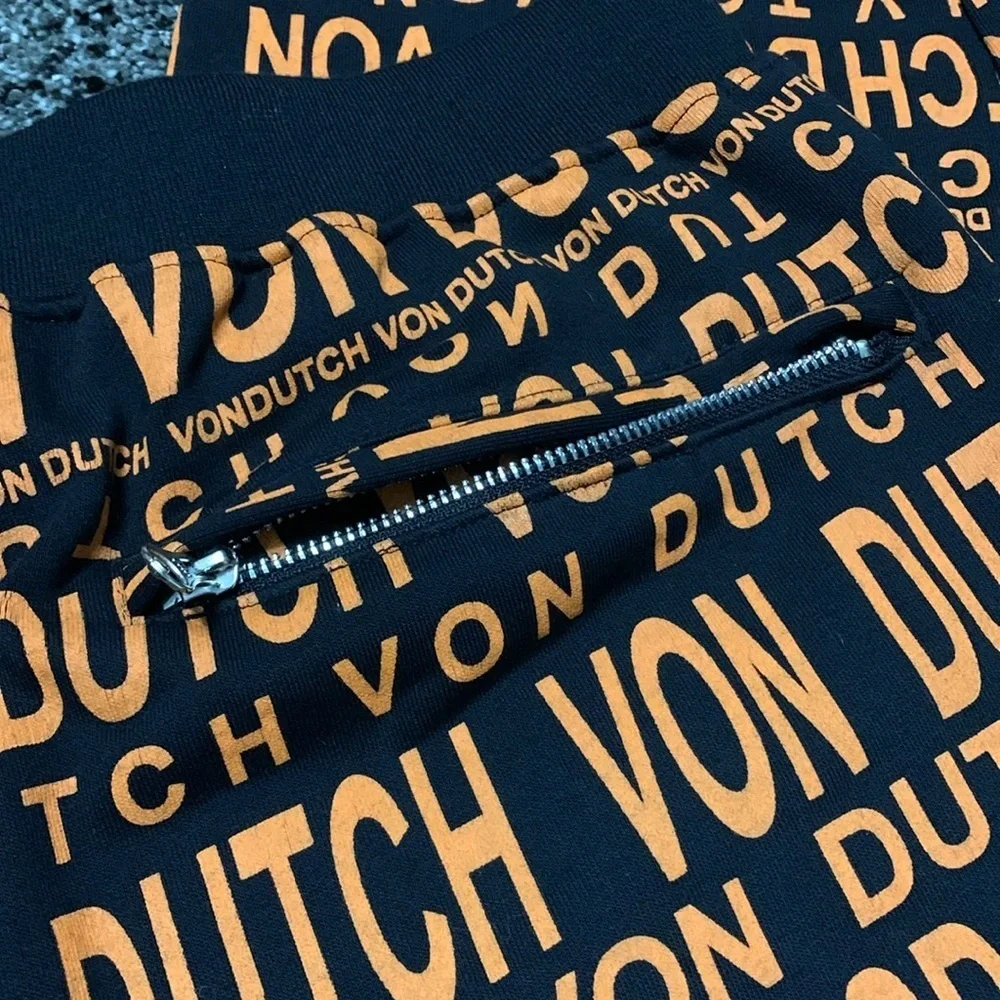 Von Dutch Logo Sweatpants